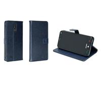 caseroxx Bookstyle-Case per Brondi Amico Vero 4G, azzurro | Custodia a libro apribile con scomparti interni e protezione completa per l'uso quotidiano, in finta pelle
