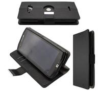 caseroxx Bookstyle-Case per Crosscall Core-X4, nero