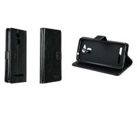 caseroxx Bookstyle-Case per Olympia Neo/Neo+, nero | Custodia a libro apribile con scomparti interni e protezione completa per l'uso quotidiano, in finta pelle