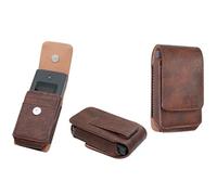 caseroxx Borsa all'aperto per TCL onetouch 4043 / 4043D, marrone | Custodia outdoor robusta per un uso intenso in movimento, in vera pelle