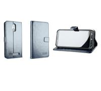 caseroxx Custodia a libro per SPC Zeus 4G/Zeus 4G Pro, in ecopelle, con scomparti per carte di credito, chiusura magnetica, funzione leggio e protezione completa per display e cassa