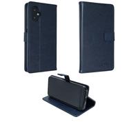 caseroxx Custodia libro per SPC Zeus 2 Pro, in finta pelle azzurro, con chiusura magnetica e supporto interno