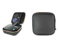 caseroxx Custodia protettiva per stampante di etichette, adatta per Dymo Letratag 200B, nero