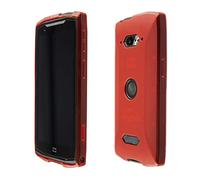 caseroxx TPU-Custodia in rosso per Crosscall Core-M5 - protezione su misura