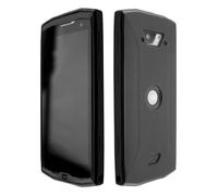 caseroxx TPU-Custodia per Crosscall Core-M4 / M4 Go in nero + protettore Schermo