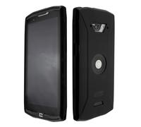 caseroxx TPU-Custodia per Crosscall Core-X4 in nero + protettore Schermo