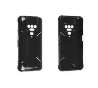 caseroxx TPU-Custodia per Cubot KingKong 8, nero | Custodia TPU flessibile, aderente e maneggevole, protegge da urti, graffi e polvere, in TPU