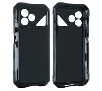 caseroxx TPU-Custodia per Cubot KingKong Dura, nero | Custodia TPU flessibile, aderente e maneggevole, protegge da urti, graffi e polvere, in TPU