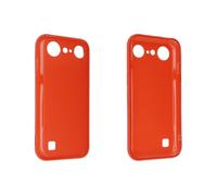 caseroxx TPU-Custodia per Doro Aurora A10 / A11, rosso
