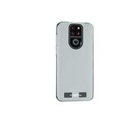 caseroxx TPU-Custodia per Emporia Smart 5 Mini, bianco-transparente