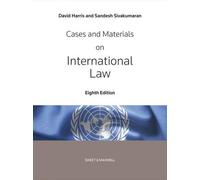 Cases and Materials on International Law