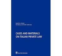 Cases and materials on italian private law