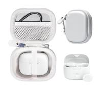 CaseSack Custodia per auricolari JBL Tune Buds True Wireless con cancellazione del rumore (bianco)