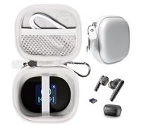 CaseSack Custodia per auricolari Poly Voyager Free 60+, 60, 60+ UC, 60 UC True Wireless (bianco)