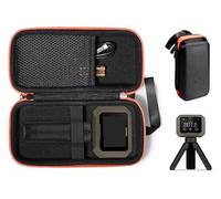 CaseSack Custodia per Garmin Xero® C1 Pro, Smart Organizer (Nero con Zip Arancione)