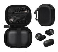 CaseSack Custodia per Technics EAH-AZ100/EAH-AZ80/EAH-AZ60 Premium Hi-Fi True Wireless Bluetooth Earbuds (nero)