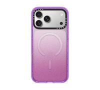 CASETiFY Impact - Custodia per iPhone 17 Pro Max, compatibile con MagSafe/protezione da cadute da 2,5 m di altezza/sottile] - Glitter viola