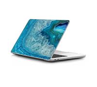Casetify MacBook Pro 33 cm retina case for 2017 & 2016 Model con 1.8 mm impatto e resistente ai graffi coperchio TPU Shell e Artist design. (modelli A1706, A1708) blu Blue Agate