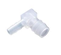 Casetlong 1/5 Pezzi 4 mm 6 mm 8 mm 10 mm 12 mm 14 mm 16 mm 18 mm 20 mm Raccordo for Tubo Flessibile, Raccordo for Tubo in plastica, Adattatore Riduttore for Acquario(8x10mm 5pcs)