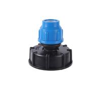 Casetlong 1 Adattatore di riduzione for Serbatoio d'Acqua IBC da 20/25/32 mm, Raccordo Dritto for Tubo in plastica PE for irrigazione agricola in Serra(20mm)