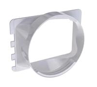 Casetlong 1 Adattatore for Condotto di Scarico Portatile da 15 cm for condizionatore d'Aria Mobile, Materiale ABS, Ventilazione