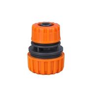 Casetlong 1 connettore rapido in plastica for Tubo da irrigazione da Giardino da 1/2" a 3/4'', 1 Set di Adattatore di Estensione for Giunto di accoppiamento Maschio Doppio for Tubo(Red)