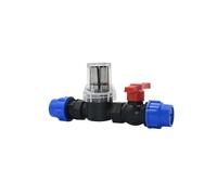 Casetlong 1 Filtro for Tubo in PE da 25 mm e 32 mm con connettore rapido, Filtro a 80 Maglie, Adattatore for irrigazione a Goccia for Giardino e Fattoria.(A)