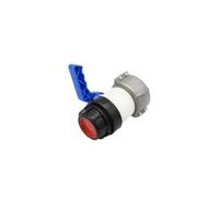 Casetlong 1 pz 75 mm 80 mm a Rubinetto Adattatore for Serbatoio S60 DN40 DN50 1000L Raccordo valvola for barile for Uso agricolo(B)