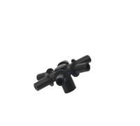 Casetlong 1 pz. Raccordi for Tubi con interfacce da 6 mm, 5 Vie, 6 Vie, 7 Vie, divisori for Tubi Multipli, Giunti for Tubi di irrigazione e Ventilazione Industriale(6-Way)