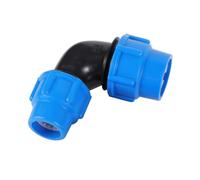 Casetlong 1 Raccordo rapido Riduttore a Gomito in PE a 90° da 25 mm a 20 mm/da 32 mm a 25 mm, Accessori for Giunti di Diverso Diametro, Forniture for irrigazione da Giardino(Brown)