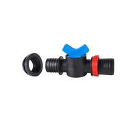Casetlong 1 Set di valvole di Bypass da 25/28/32 mm con Anello di Tenuta, regolatore di derivazione for Tubi di irrigazione a Goccia, valvola for irrigazione agricola da Giardino, Serra(28mm)