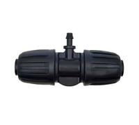 Casetlong 10/20/50 Pezzi Tubo in PE da 16 mm 1/2'' a Raccordo a T for Tubo Flessibile da 4/7 mm con Blocco filettato Adattatore for irrigazione da Giardino a microtubo da 1/4''(KIT001-10PCS)