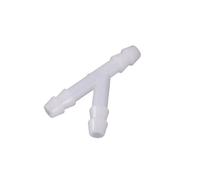 Casetlong 10 Pezzi 4/7 mm Tubo Flessibile 8/11 mm portagomma connettore dell'Acqua Tee Giunto a Y Raccordo di Collegamento Tubo di irrigazione a Goccia da Giardino divisore dell'Acqua(Bronze Yellow)