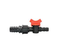 Casetlong 10 Pezzi Tubo da Giardino 8 mm 10 mm 16 mm 20 mm 25 mm Rubinetto da Giardino Riduttore di Pressione Valvola di Controllo a barbiglio in Miniatura for irrigazione Gru(20x16)