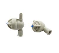 Casetlong 100 Pezzi 7,5 mm connettore ugello da Giardino valvola di prevenzione perdite Agricoltura Giardino Prato irrigazione raccordi Tubo Flessibile 4/7 mm