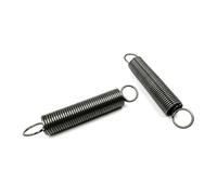 Casetlong 2 PZ 2mm Diametro Filo * 15mm/16mm Dia * 50/60/70/80/90/100/120/150/200mm Lunghezza Molla in Acciaio Tirare Molla di Estensione con Ganci(200mm,16mm)