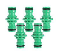 Casetlong 5/10/20 Pezzi, prolunga for Tubo Flessibile a Doppia Spina for Il Collegamento di Tubi da Giardino, Attacco rapido a sgancio rapido for Sistema di irrigazione(5Pcs)