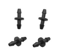 Casetlong 50 Pezzi 3 mm connettore rapido connettore a Doppia Spina Adattatore Serbatoio Rubinetto Raccordo Tubo Flessibile raccordi Raffreddamento Industriale for Tubo da 1/8"