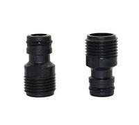 Casetlong 6 Pezzi Adattatore for Rubinetto filettato da 1/2" BSP Raccordo rapido for Tubo Flessibile da Giardino, Parti del Sistema di irrigazione da Giardino