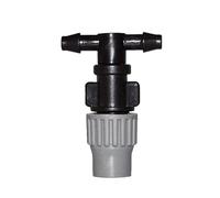 Casetlong 8 ugelli nebulizzatori for Acqua nebulizzata con Attacco a T da 1/4" e ugello Regolabile for irrigazione da Giardino.