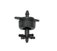 Casetlong Gocciolatore a Flusso costante da 2/4/8 l, 100 Pezzi, con connettori a innesto a 3 e 5 Vie, Adattatore for Freccia for Sistema di irrigazione a Goccia for Agricoltura(Five Way 4L)