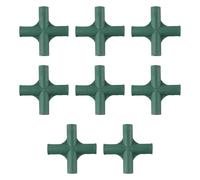 Casetlong Kit di connettori for Telaio di Serra da 8 Pezzi, for Tubi Resistenti da 19 mm, Staffa for Tenda da Sole, Morsetti for edifici da Giardino, Clip for Tubi(2)