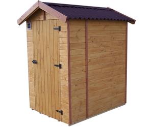 Casetta a pannelli 16 mm, Foresta con pavimento e WC a secco 140x140