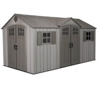 Casetta Box da Giardino Porta Utensili 243,8x457,2 cm in Polietilene Utah