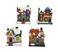 Casetta con luci (6x9x10cm) Assortito 485388
