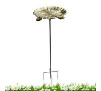 Casetta da Bagno per Uccelli da Giardino,Resistente alle Intemperie per Animali | Abbeveratoio In Metallo Con Coppette | per Aras Passeri Parrucche Ondulate Giardino Cortile Balcone