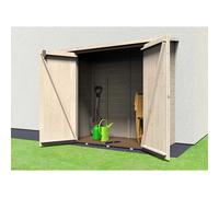 Casetta da giardino Albecove Sp 12 mm H183xL182XP91 cm Abete norvegese