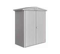 CASETTA DA GIARDINO BIOHORT "EUROPA 1" IN ACCIAIO ZINCATO COLORE ARGENTO MET...