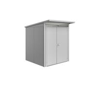 Casetta da giardino Biohort in metallo AvantGarde sp. 0,5 mm argento 3,96 m² Argento metallico