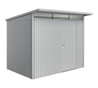 Casetta da giardino Biohort in metallo AvantGarde sp. 0,5 mm argento 5,72 m² Argento metallizzato